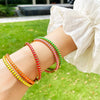 Enamel Stripe Bracelets-A001