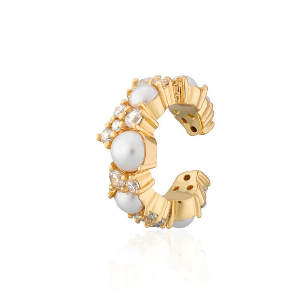 Hannah Martin Pearl Ear Cuff-A001