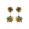 Mix Agatha Handmade Crochet Earrings-A001