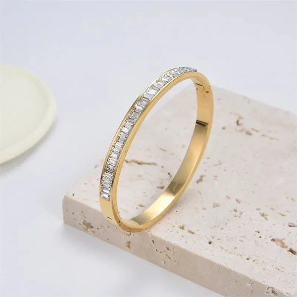 Baguette Crystal Bracelet-A001