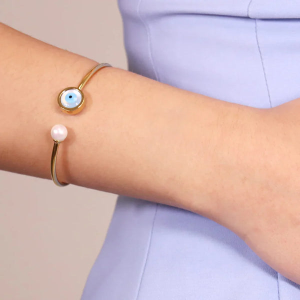 Evil Eye Flexible Bracelet-A001