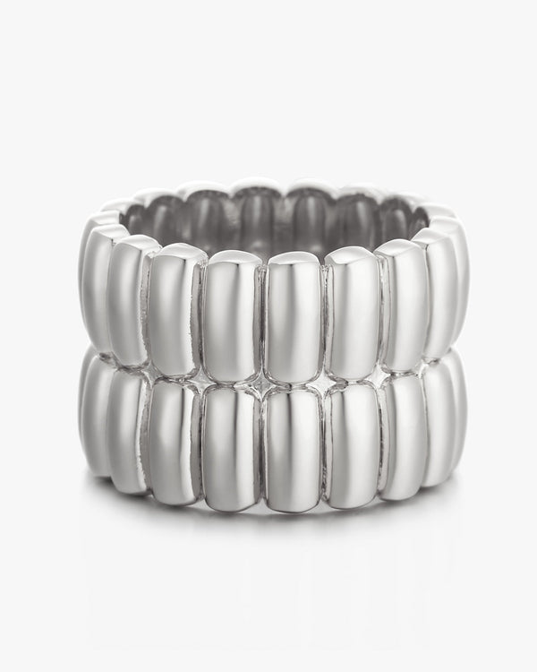 Double Layer Bubble Ring-A001