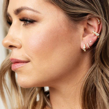 Hannah Martin Pearl Ear Cuff-A001