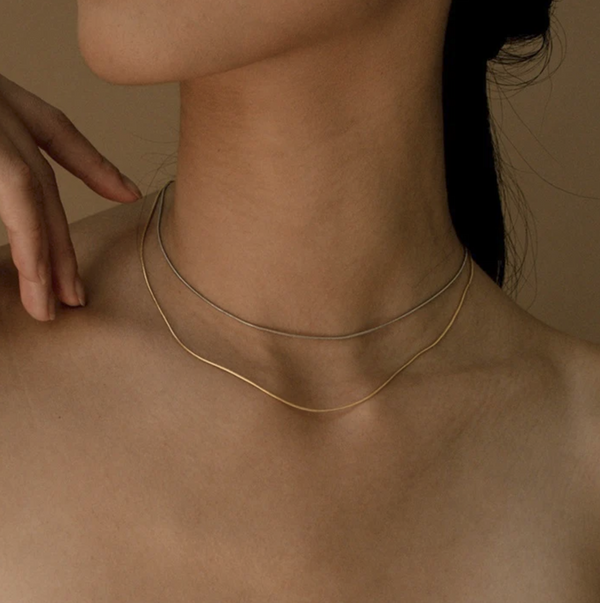 Everyday Snakechain Necklace-A001