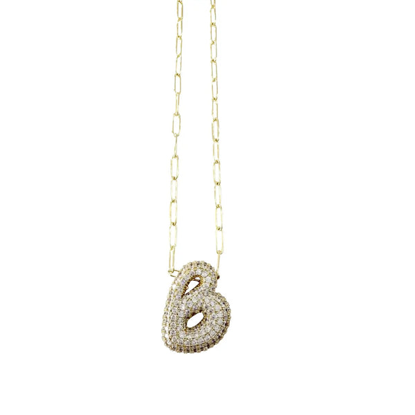 Selena Initial Necklace- Individual-A001