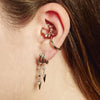 Rebel Daith Hoop Single Earring-A001