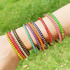 Enamel Stripe Bracelets-A001