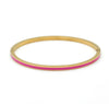 India Enamel Stripe Bracelet-A001