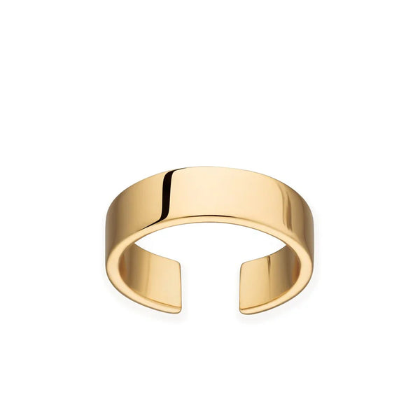 Wide Band Toe Ring-A001
