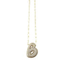 Selena Initial Necklace- Individual-A001